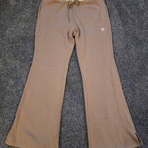 PINK Victoria's Secret Varsity Brown Sweatpants